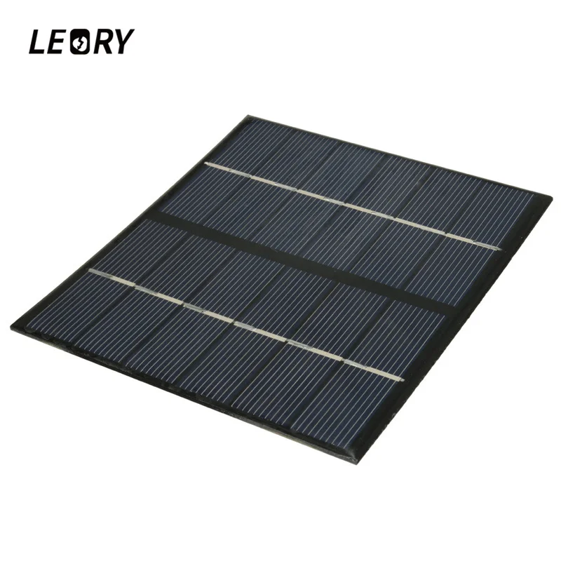 LEORY портативная солнечная панель 2 5 Вт 6 в система элементов солнечной батареи для