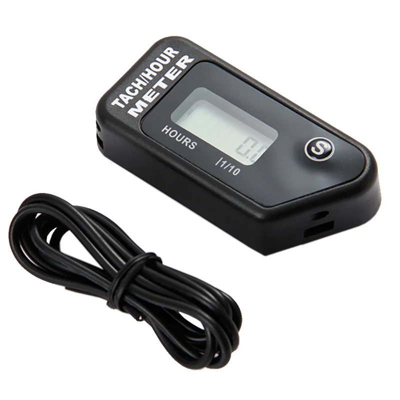 

Digital Gasoline Engine Tacho Hour Meter Tachometer Used For 2/4Stroke Boat,Generator,Jet Ski,Marine,Snowmobile