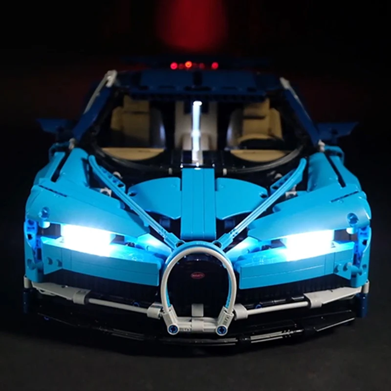 Светодиодный светильник для Lego 42083 20086 3388 Bugatti Chiron lego technic гоночный автомобиль