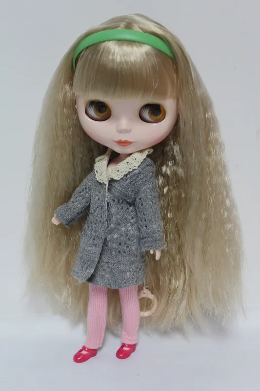 Бесплатная доставка Лучшая Скидка самодельная Обнаженная кукла Blyth артикул 87