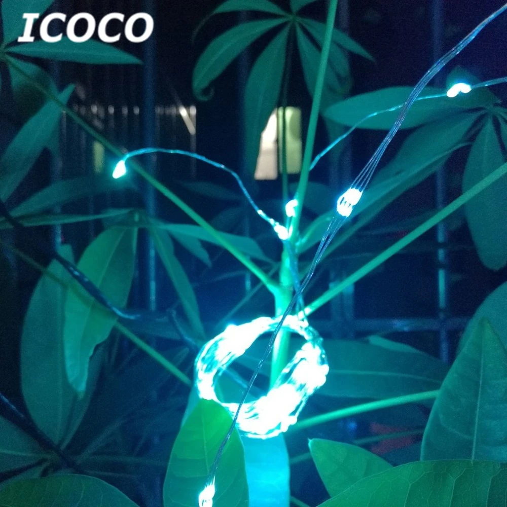 ICOCO 16 цветов RGB 5 метров пульт дистанционного управления Водонепроницаемый 50LED