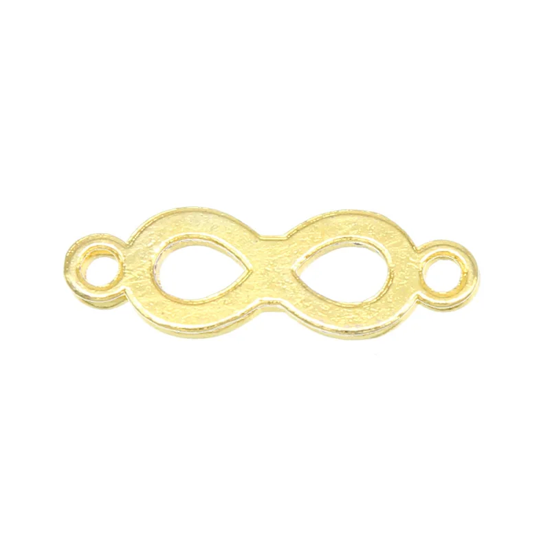 Посеребренные соединители из кристаллов Love Infinity 6 шт. аксессуары для