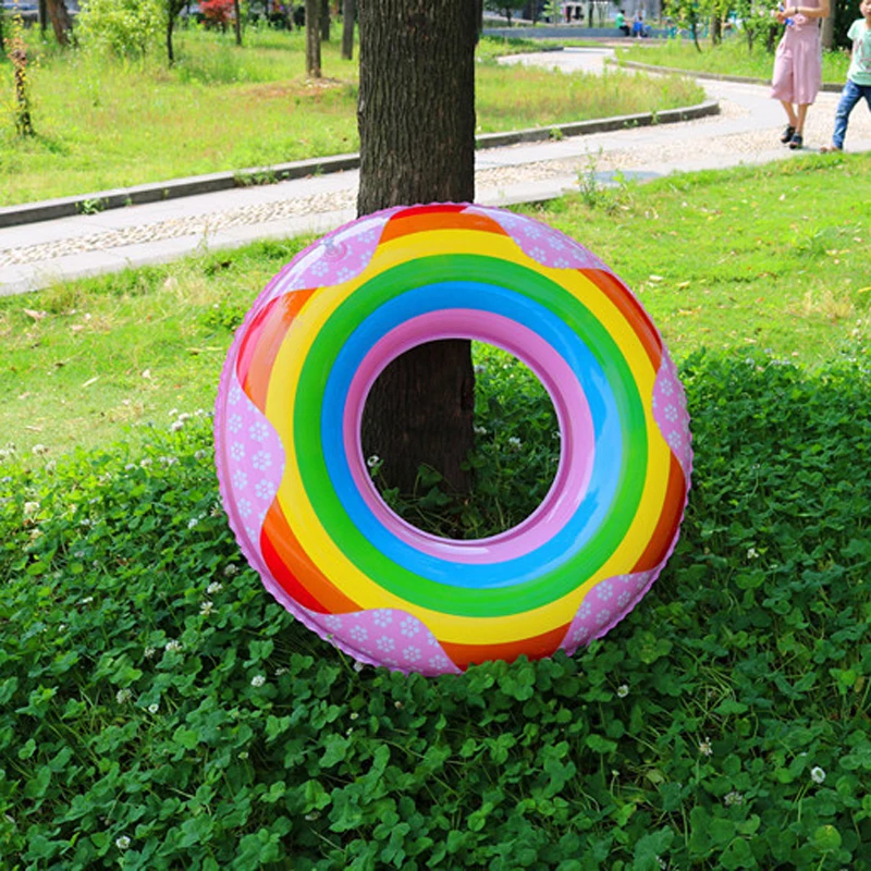60/70 Размер Flower Float Надувное детское кольцо для плавания плавательный бассейн