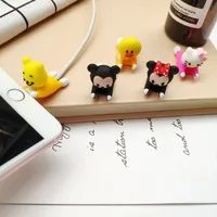 Супергерой кабель аксессуар кабель животное укусы мультфильм USB зарядное устройство протектор сердцевины кабеля для iphone 8 7 6 USB кабель Защита