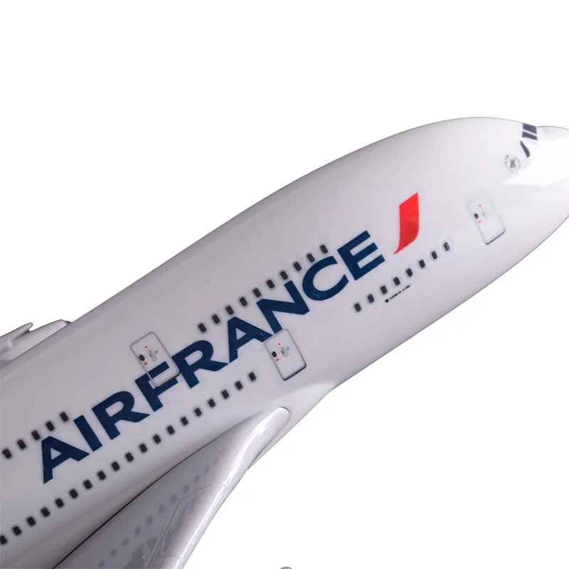 45 см A380 Air Франция модель самолета Смола French Airlines Airways Международная авиационная