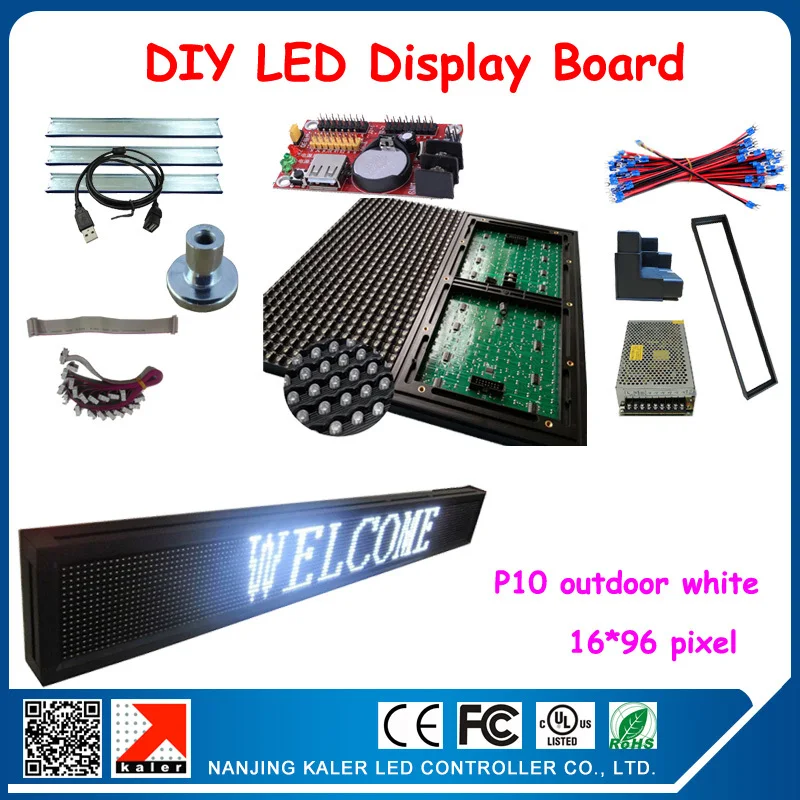 3 шт. модуль светодиода p10 16 х96 пикселей|led module p10|led flood light importersled cube |