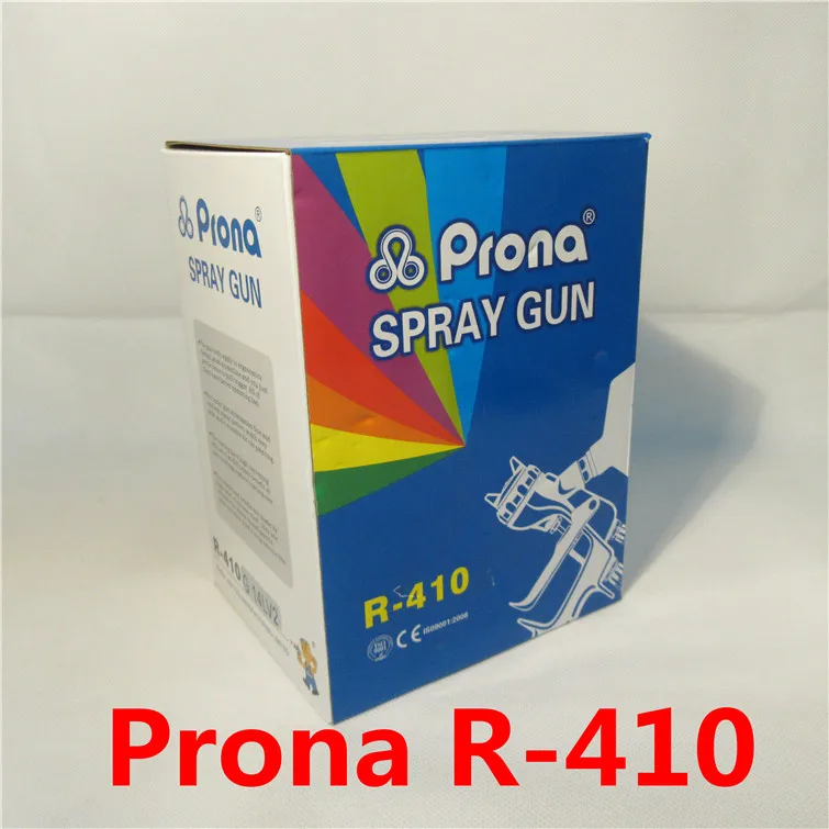 Распылитель Prona с R-410 покрытием, пистолет для покраски воздуха, распылитель для автомобильной мебельной промышленности, пистолет для покраски автомобиля, R410