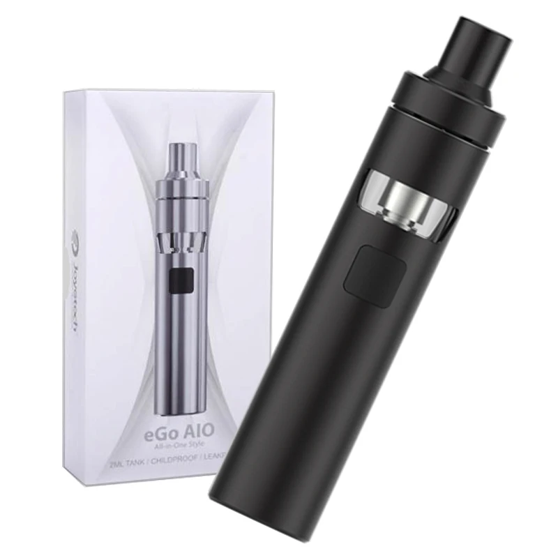 Joyetech eGo AIO D22 All-in-One Starter Kit with 25W 1500mAh Atomizers 2ml Tank SS316 0.6 ohm MTL Coil Head - Black | Электроника