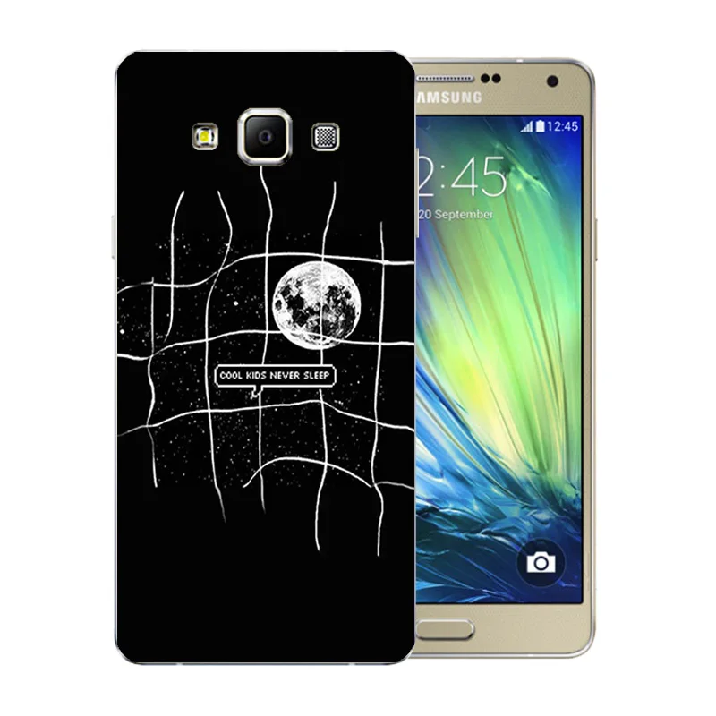Для Samsung Galaxy A7 2015 силиконовые чехлы для телефонов Grimace Рисунок 5 дюймов A700F A700H SM-A700F