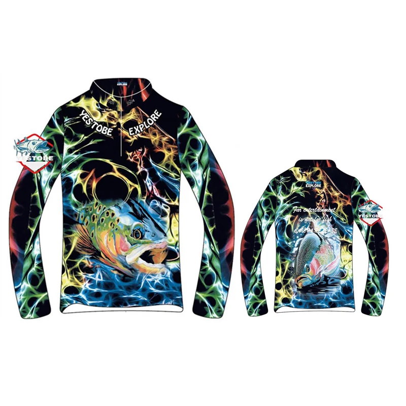 2 вида стилей Мужская одежда для рыбалки быстросохнущая летняя осенняя