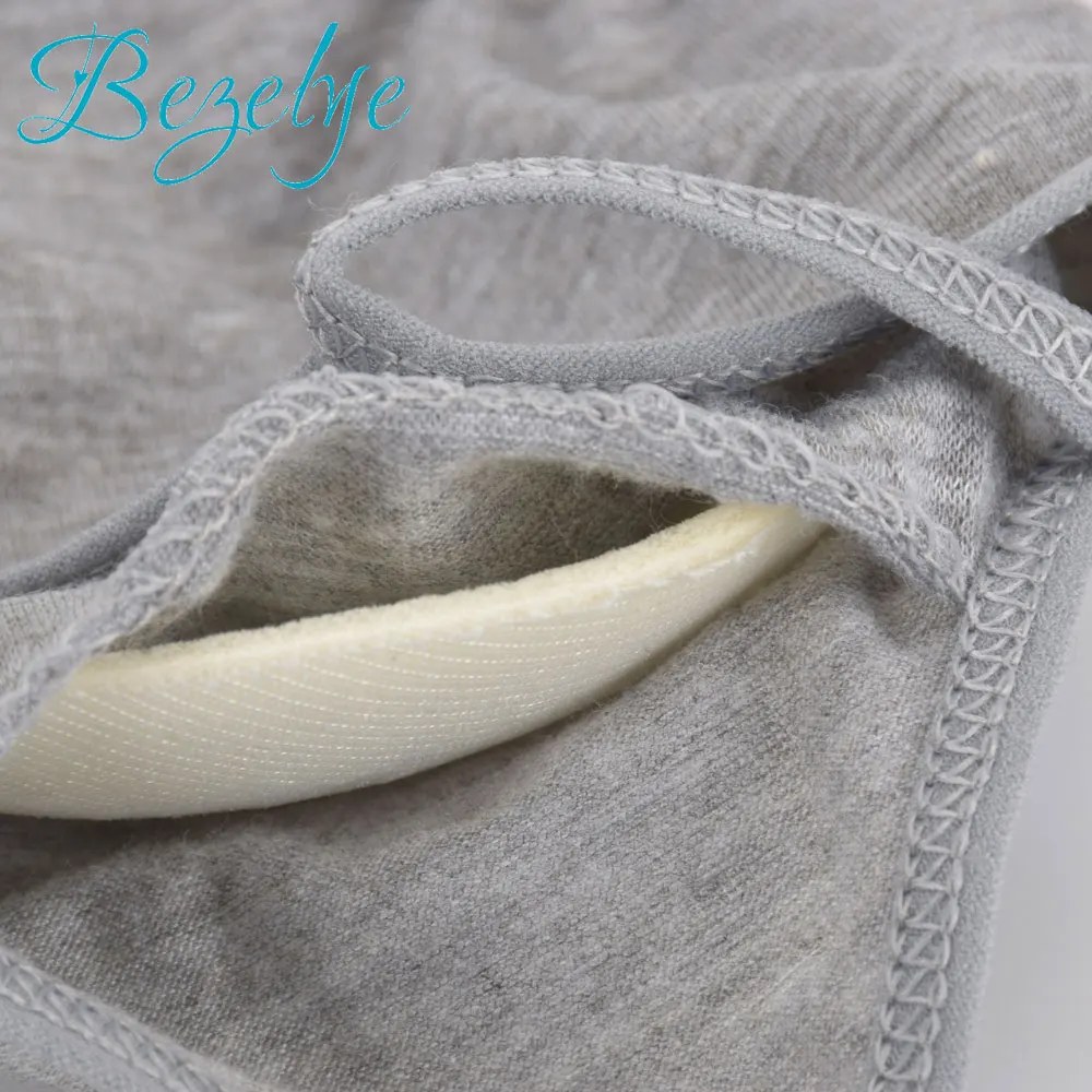 Хлопковые бюстгальтеры с кроликом для девочек съемные молодых девушек