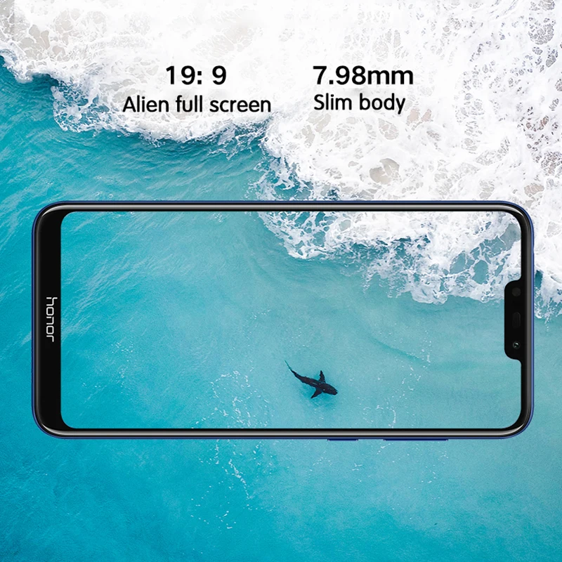 Honor 8C 4G 4000 мАч смартфон 6 26 &quotSnapdragon 632 Восьмиядерный Android 8 1 двойная камера Face ID 4 ГБ