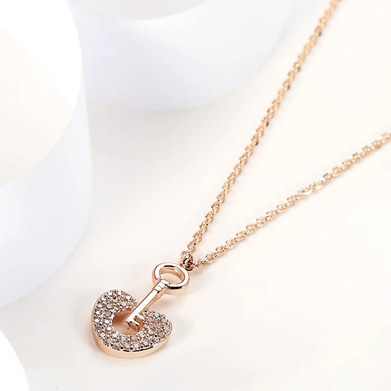 Ожерелье в форме сердца женские модные ювелирные изделия аксессуары подарок