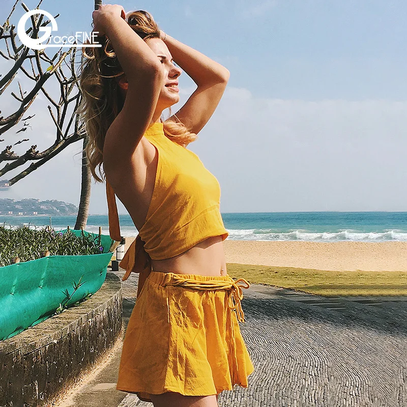 Женская Мода Одежда Комплект из двух предметов спортивный костюм пикантные Для