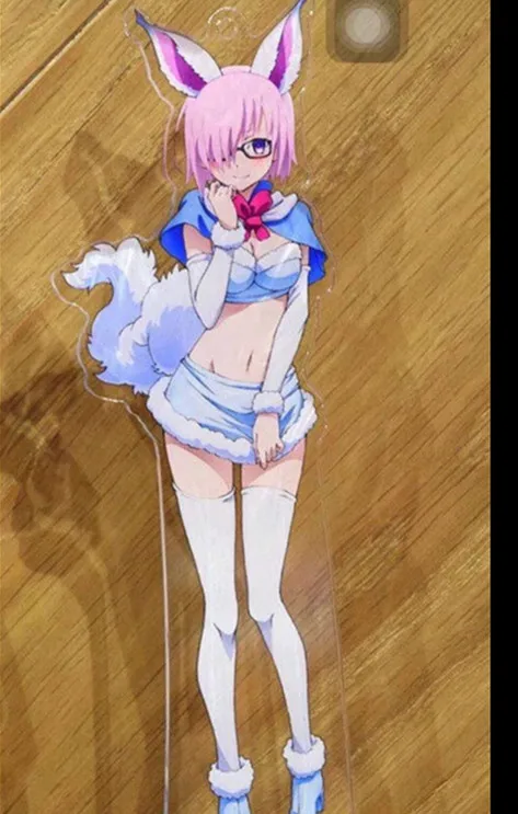 Маскарадный костюм Mash FGO Fate/Grand Order Kyrielight маскарадный для девочек с кроп-топом +