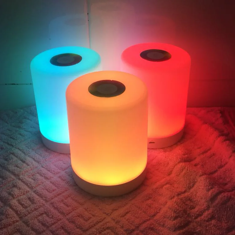 Индукционный диммер лампа умная прикроватная с регулируемой яркостью RGB