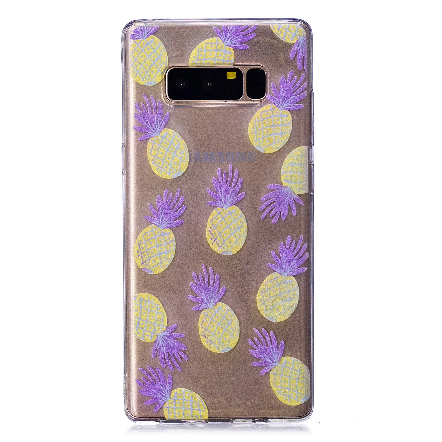 Чехол для Samsung Galaxy Note8 Note 8 N950F мягкий чехол из ТПУ с рисунком чехлы телефонов Fundas Capa