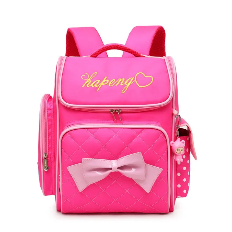 2018 Прекрасная принцесса школьные сумки Ортопедические Рюкзак для девочек и
