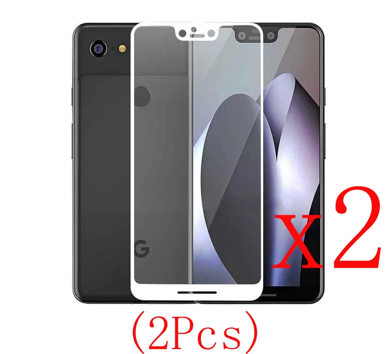 2 шт. закаленное стекло для GOOGLE PIXEL 3 XL чехол Mobiel Аксессуары стеклянная защита