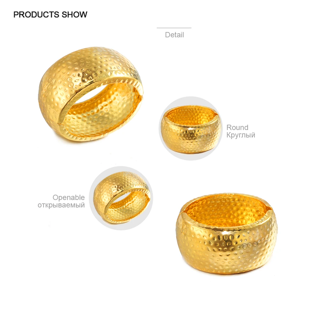 Большой круглый браслет для женщин и мужчин ширина 3 8 см | Украшения аксессуары