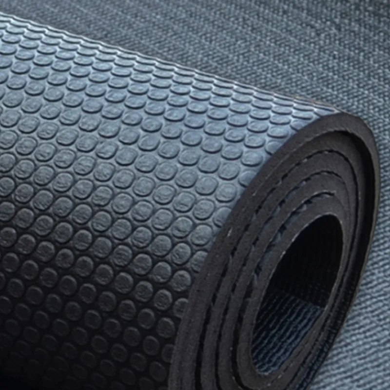 6mm high-density PVC anti-skid yoga mat is suitable for fitness fitness gym fitness mat outdoor fitness mat