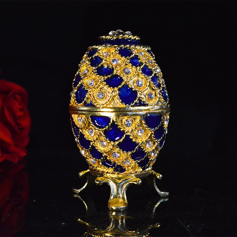 Новое поступление qifu Faberge яйцо дом украшения
