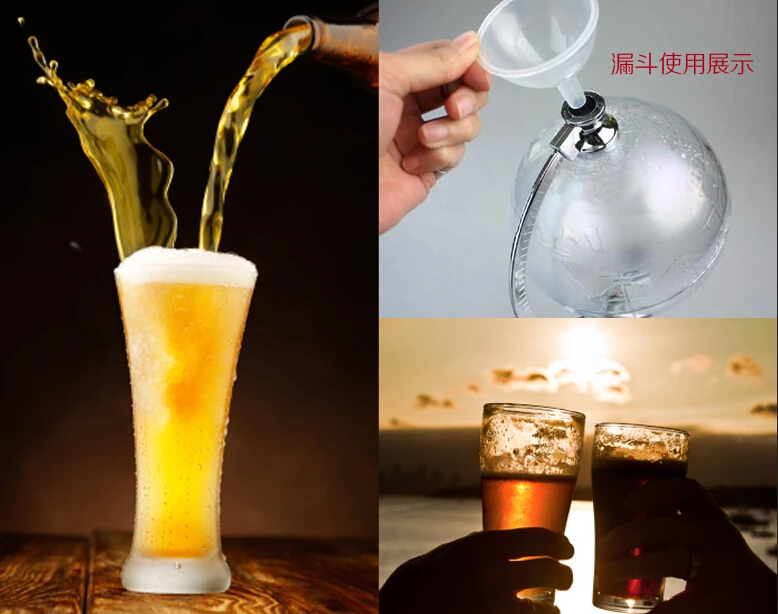 1500 мл уникальной формы стеклянный графин для вина контейнер дозатор красного