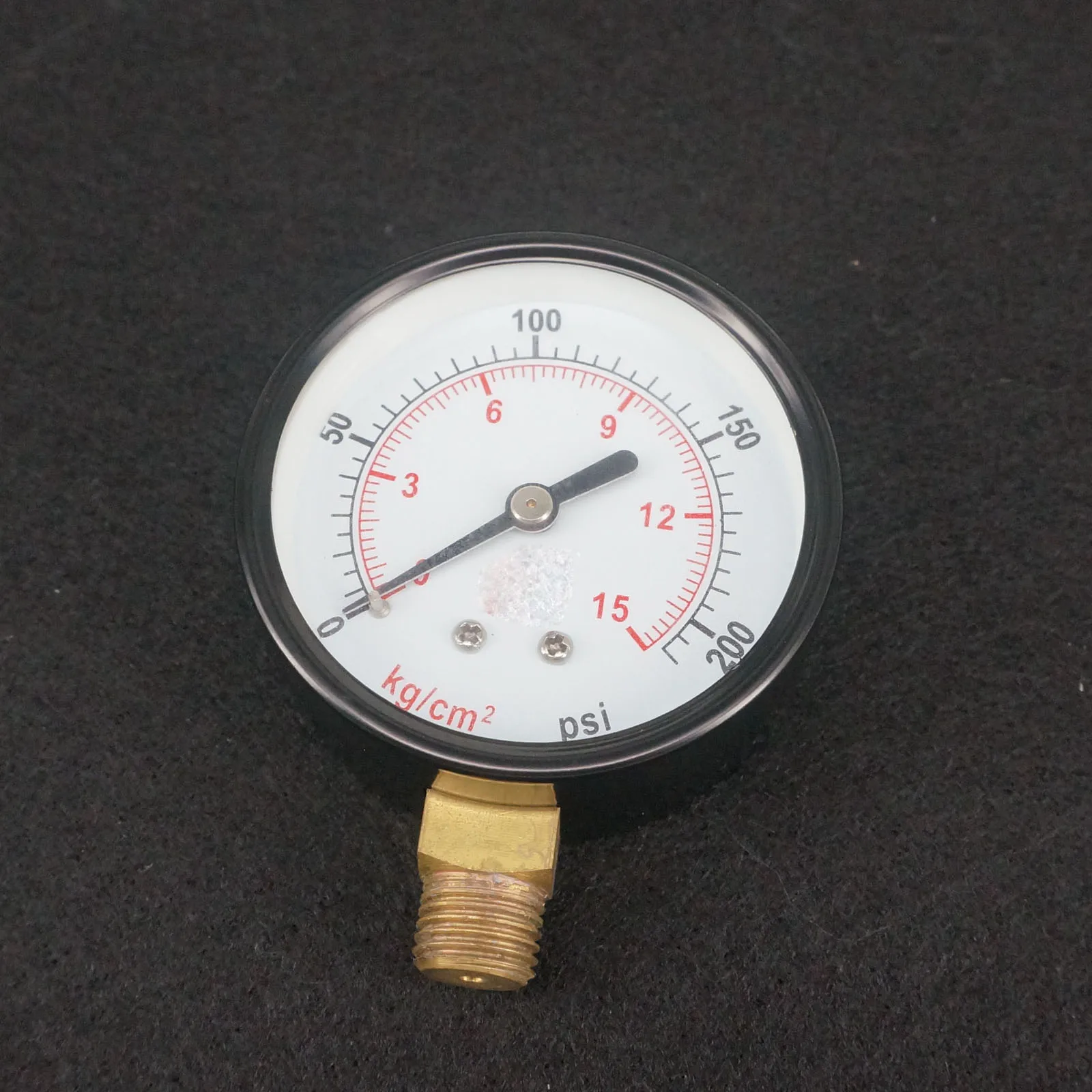 Радиальное крепление G1/4 &quot0-200 PSI диапазон измерения воздушный компрессор