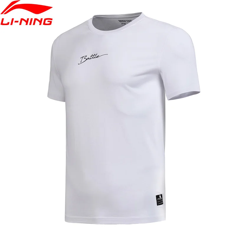 Мужская баскетбольная футболка Li Ning BAD FIVE с принтом Сухая обычная посадка 73%
