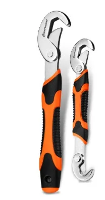 Универсальный ключ 6-22 мм регулируемый крюк гаечный трубный зажим