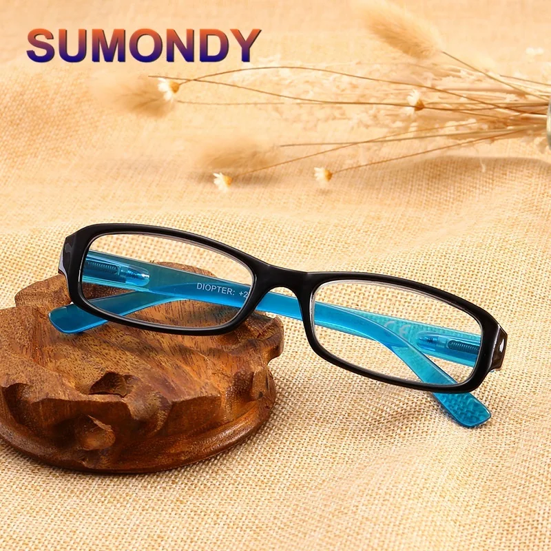 SUMONDY Высокое качество модные брендовые пресбиопические очки для женщин и мужчин