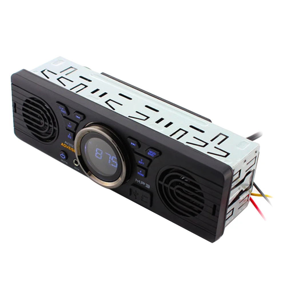 Мультимедийный автомобильный Радио ЖК-дисплей Bluetooth MP3 2 динамик в тире