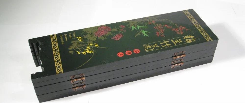 Стол Декоративные китайские лакированные изделия живопись Мэй Орхидея бамбук