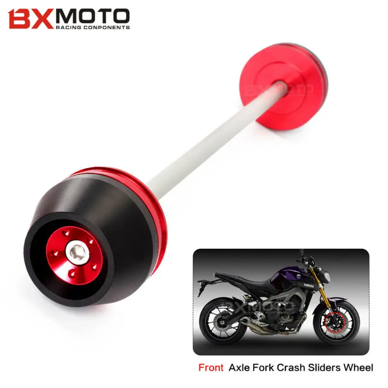 Для Yamaha MT 09 MT09 2014 2015 аксессуары для мотоциклов Протектор Красный передние и