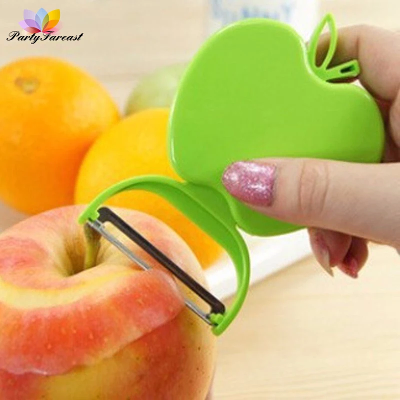 10 шт./лот Лимон Овощечистка ярких цветов практические Пластик Slicer Cutter легкая CLEVER