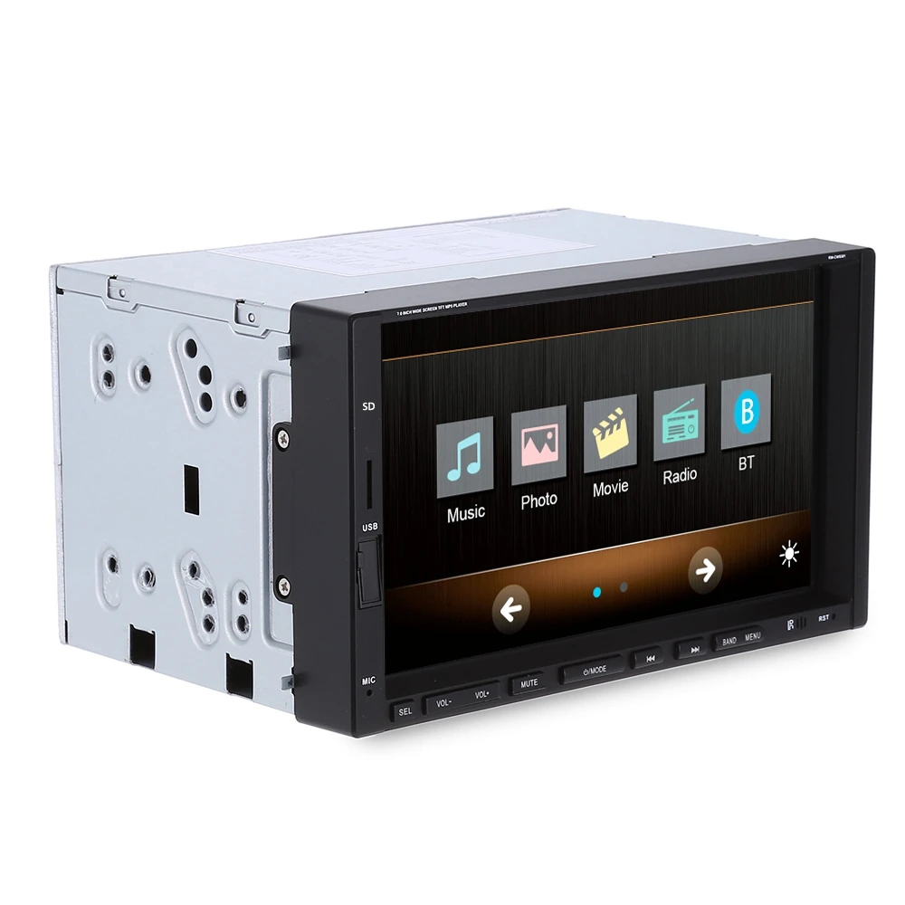 Автомобильный мультимедийный плеер RM CW 9301 7 дюймовый сенсорный экран Bluetooth MP3 MP4 MP5