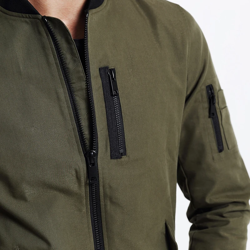 Мужская ветровка из хлопка SIMWOOD куртка бомбер 2019 курточка на осень/зиму WJ1648|cotton coat