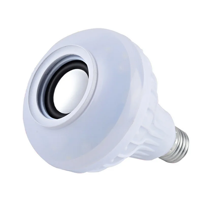 E27 умная Bluetooth Музыкальные лампочки светодиодная красочная лампочка