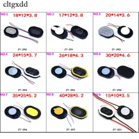 cltgxdd brand new round loudspeaker buzzer ringer sound speaker replacement for cell phone with two line