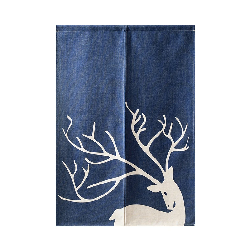 Скандинавские животные держать Медведь Олень дверь занавеска льняной гобелен