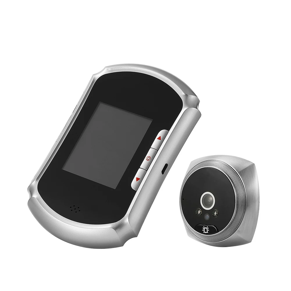 3-дюймовая пленка ЖК-дисплей Экран монитор Видео дверной глазок 1.3MP глазок дверной Камера дверной глазок дверной звонок видеосигнала движения PIR Запись