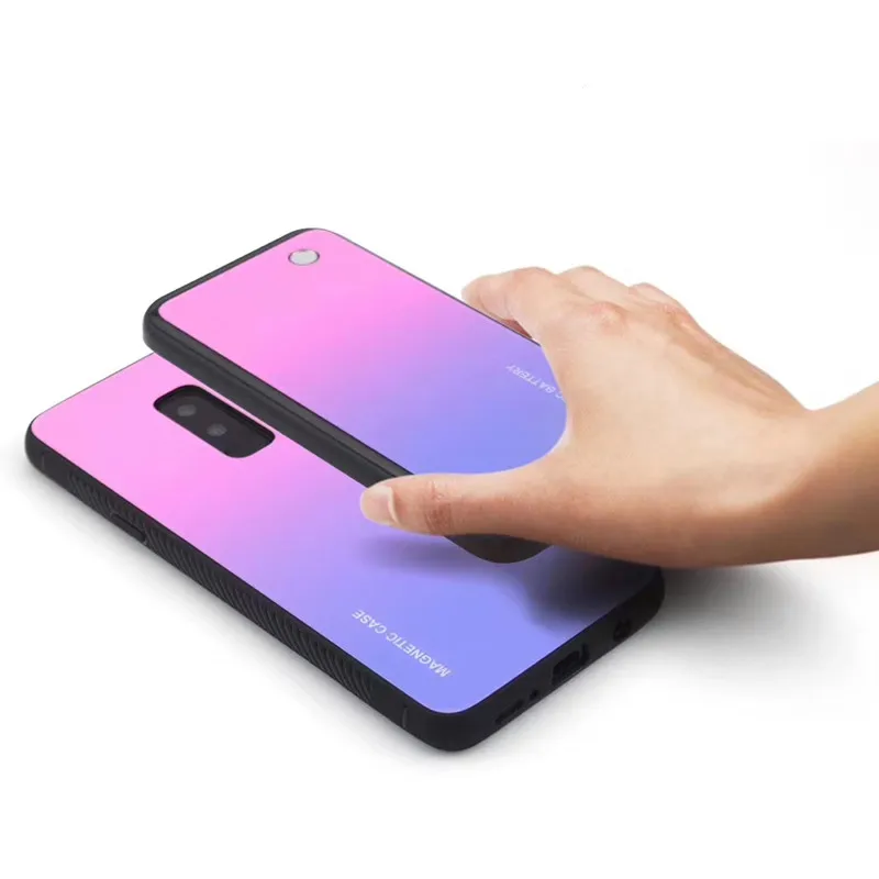 KQJYS 5000mAh беспроводной магнитный чехол для зарядки батареи s для samsung Galaxy S9 Plus Note 8 Note 9 чехол для питания