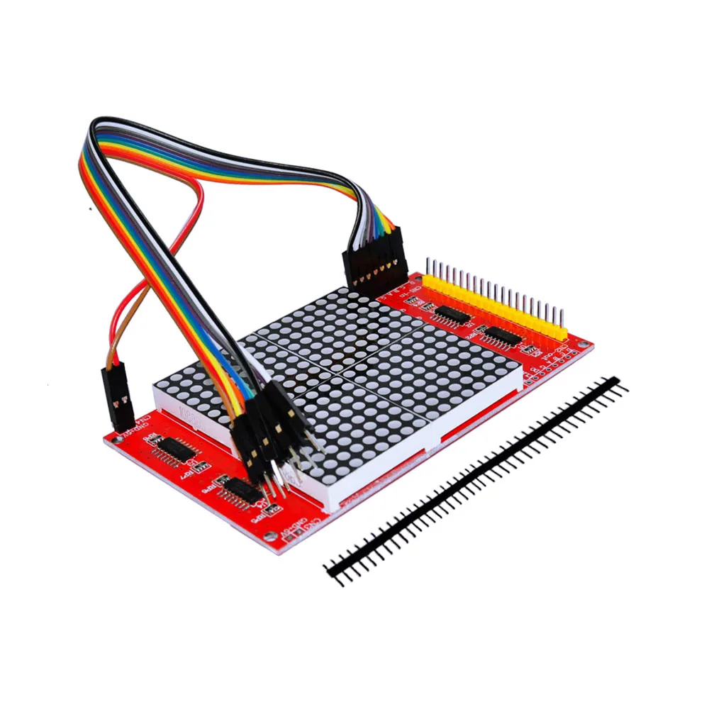 KEYES 16*16 модуль светодиодной матрицы каскад развития платы 51 для Arduino|arduino arduino|arduino