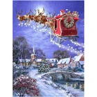 Алмазная вышивка крестиком, праздничные узоры Рождественский Санта, полноразмерная Алмазная 5D картина сделай сам стразы, мозаичное украшение GT