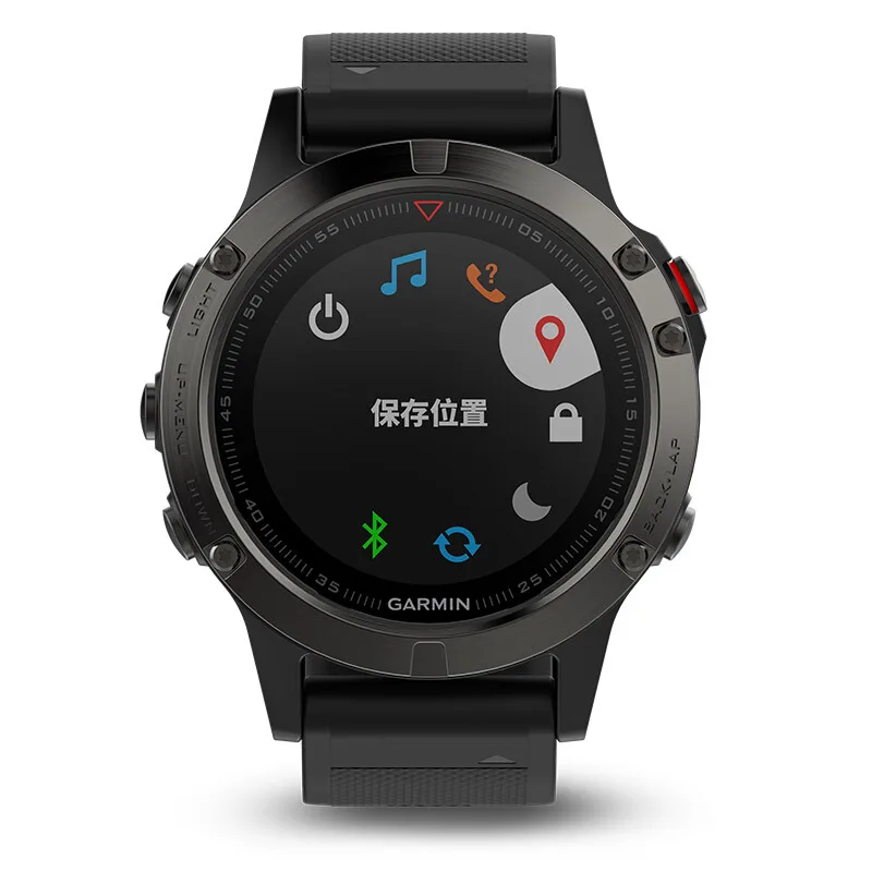 Многоспортивные часы GARMIN Fenix 5 Премиум GPS с пульсометром на запястье|Мужские
