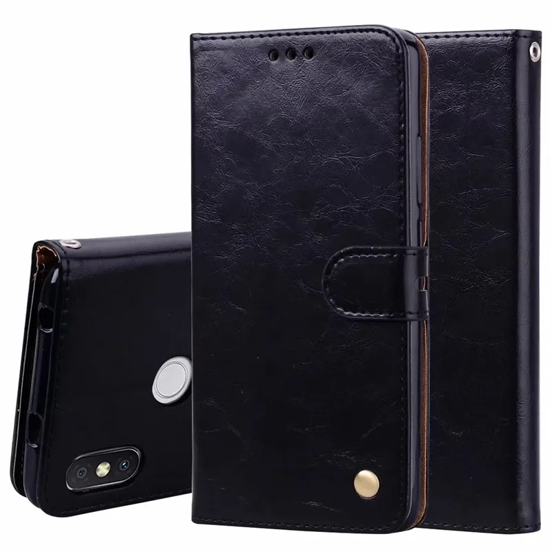 Redmi S2 Holder PU Leather For Xiaomi 6 A1 5X A2 6X Wallet Case Note 5A Pro 5 plus Phone Cover pro 3S | Мобильные телефоны и