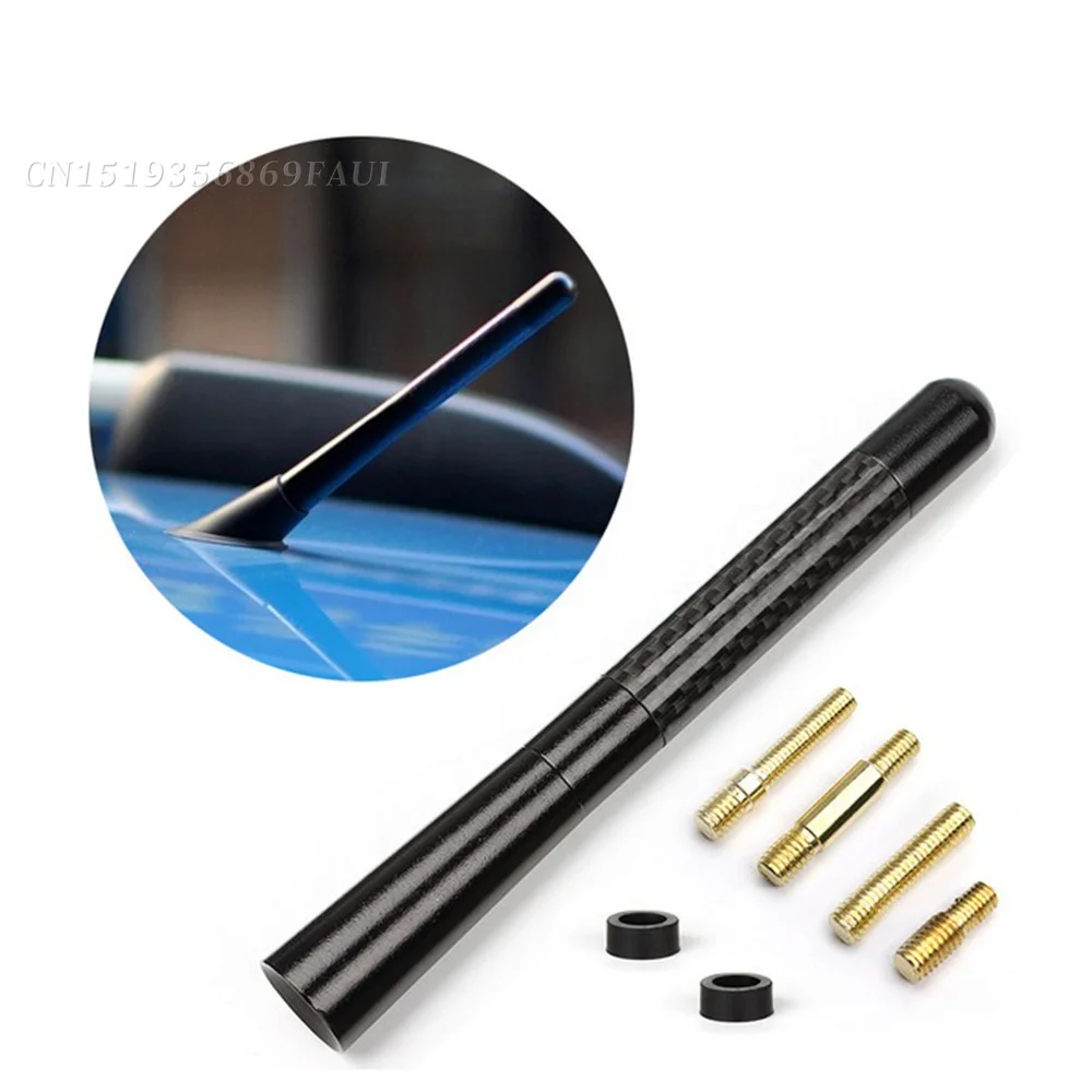 WRC углеродное волокно короткая антенна радио для VW Volkswagen Jetta MK4 MK5 MK6 Golf 5 6 7 Polo Skoda Yeti