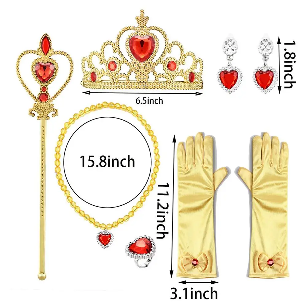 Красивое и чудовище принцесса Белль Костюмные платья Роскошные вечерние для