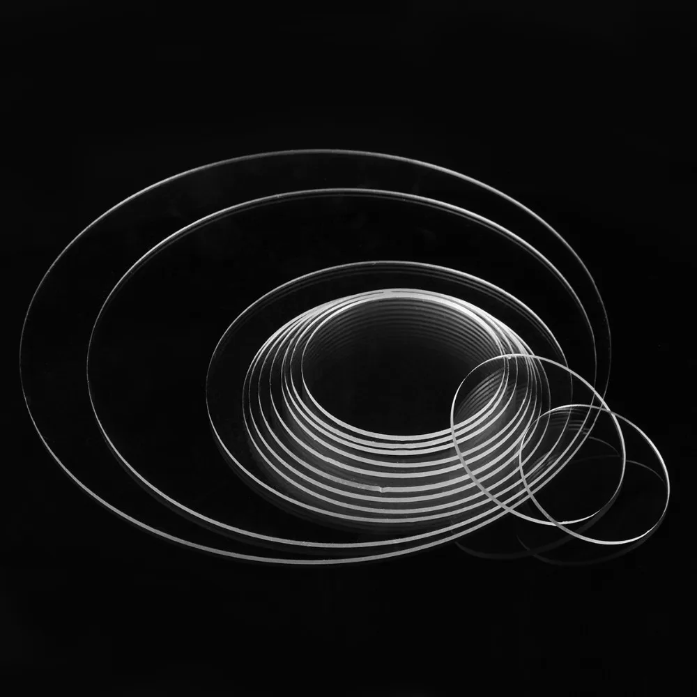 Акриловые круглые серьги 3 мм акриловые диски бусины оргстекла для картинных