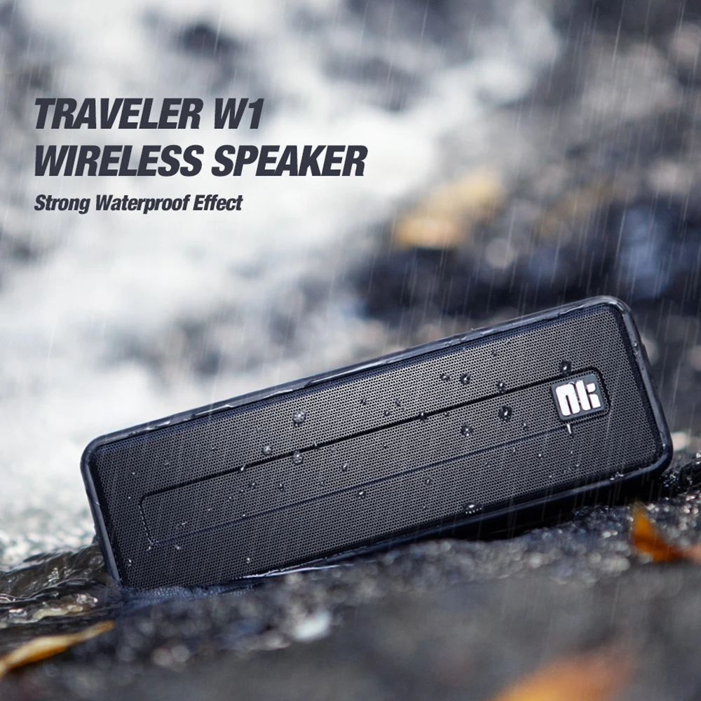Bluetooth Колонка NILLKIN IPX7 Водонепроницаемая портативная уличная 5 0 Беспроводная